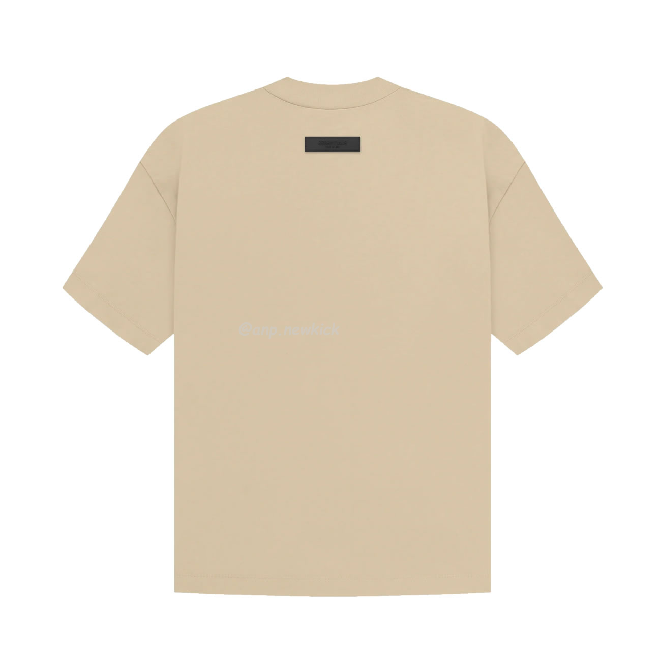 Fear Of God Essentials Fog Logo Letter Short Sleeve T Shirt Plum Purple (3) - newkick.vip